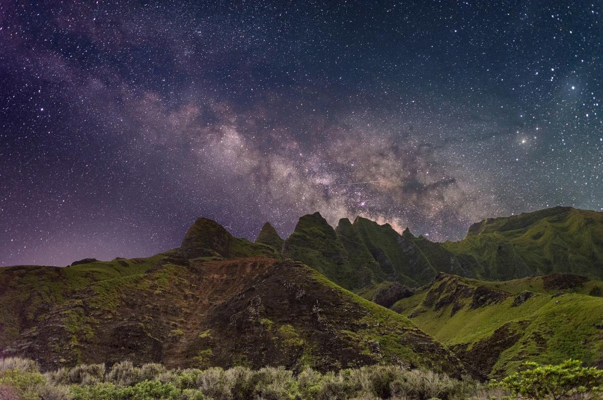 hawaii milky way astrophotography