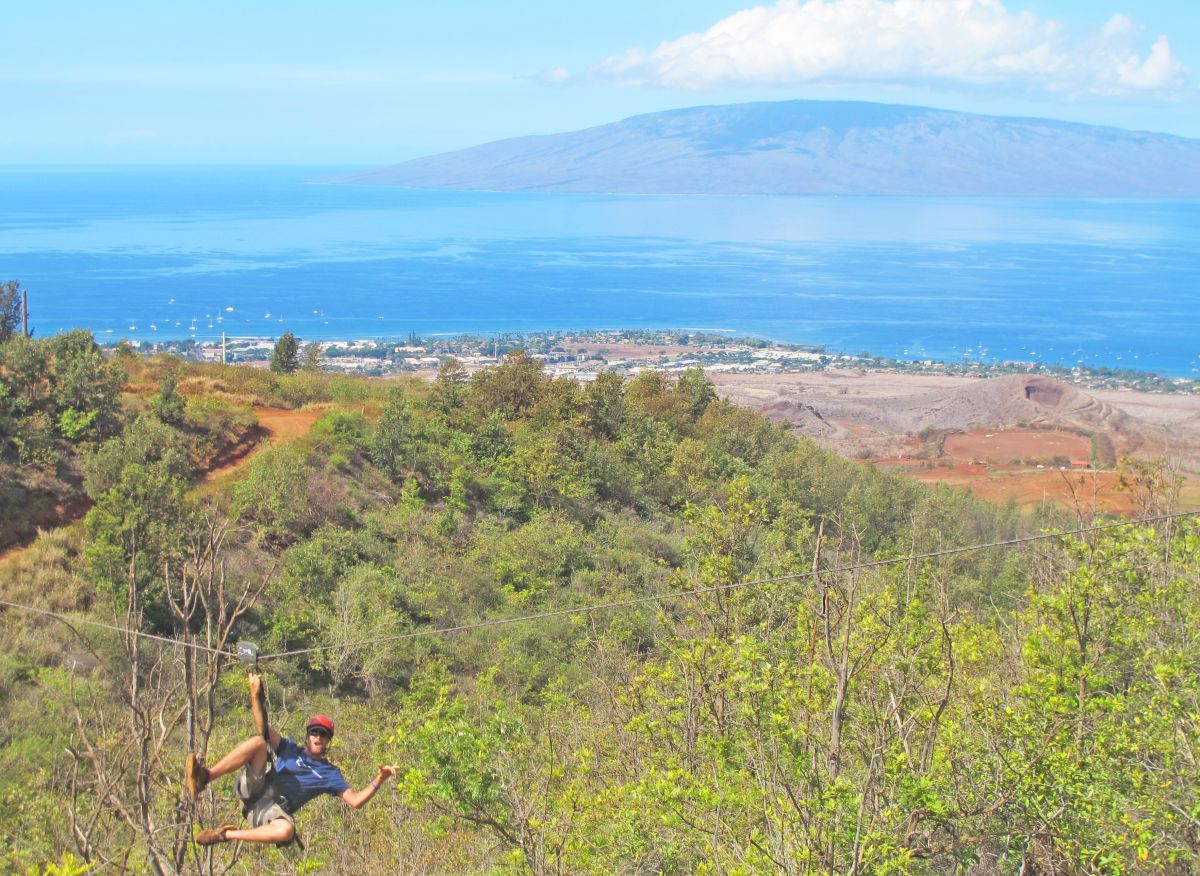 zipline maui