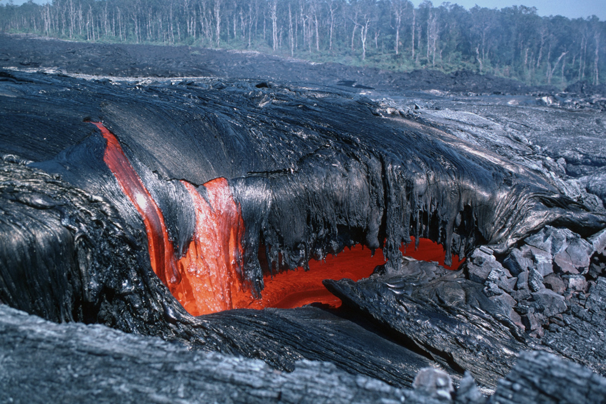 kilauea lava