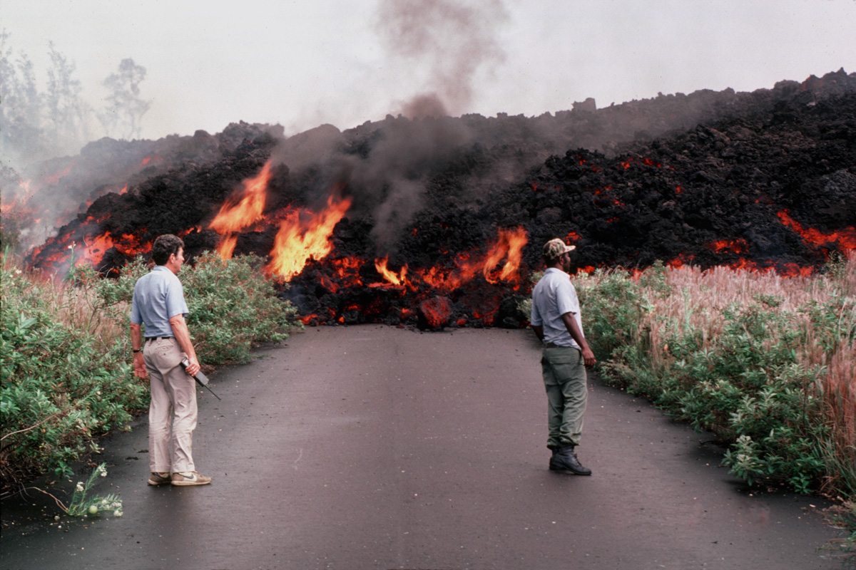 kilauea lava
