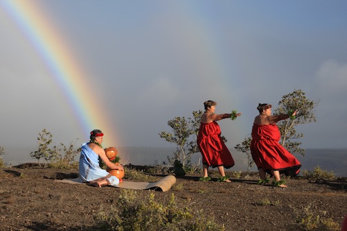 Ab Valencia & dancers by Dave Boyle