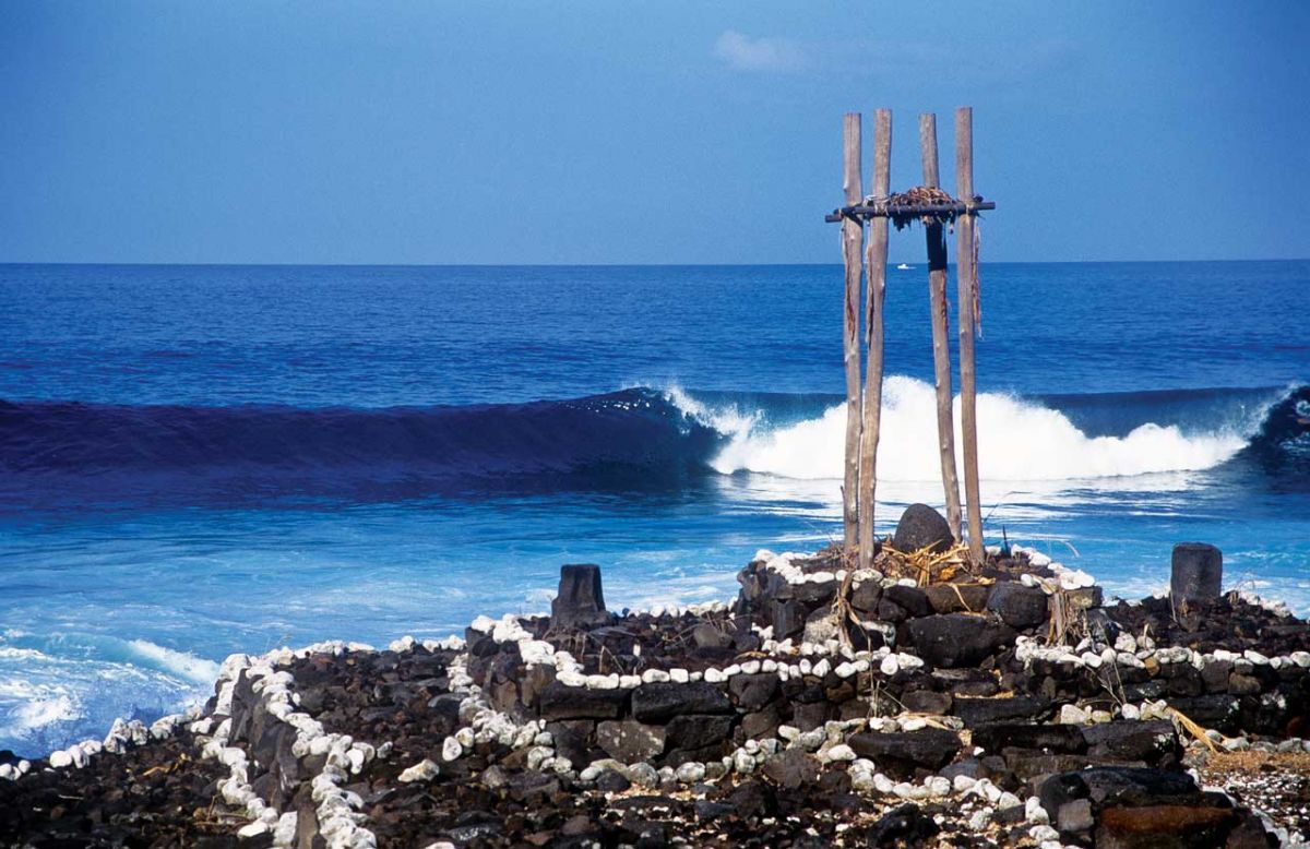 surfing heiau