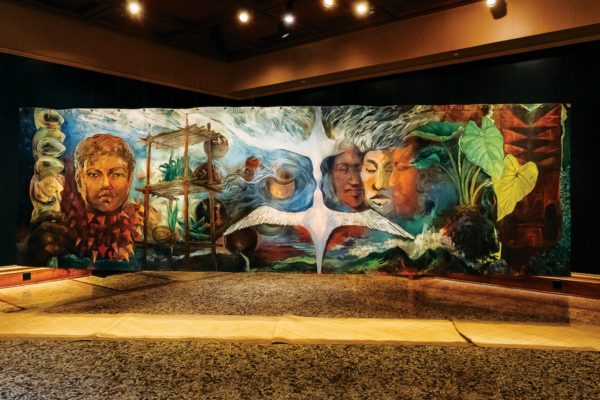 Hawaiian mural