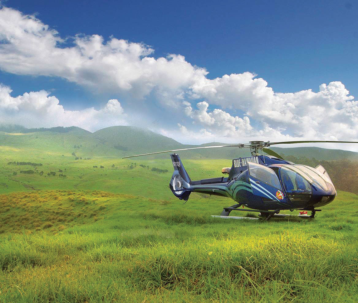 blue hawaiian helicopters