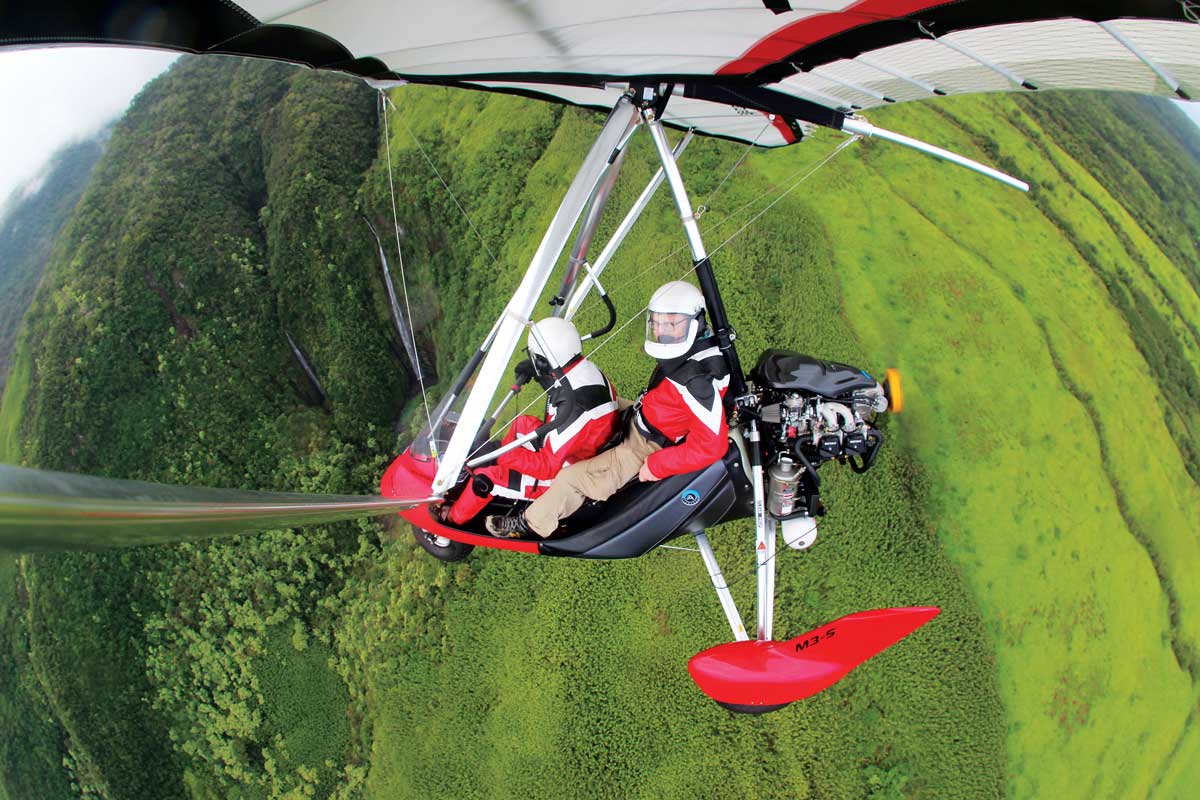 hang gliding maui
