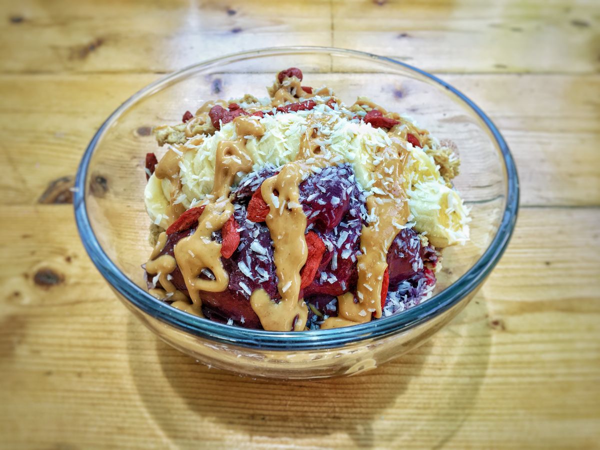 eat healthy acai bowl kauai