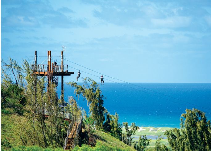 zipline oahu
