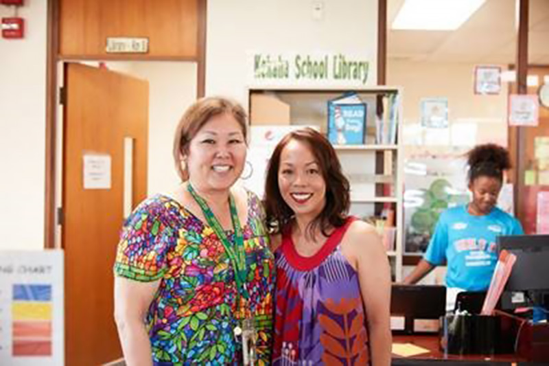 Mayrose-in-the-library