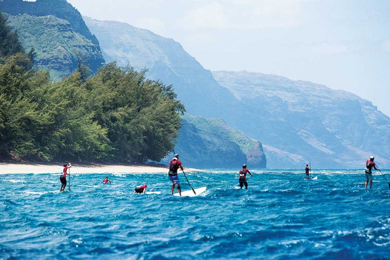 Napali Paddleboard Race