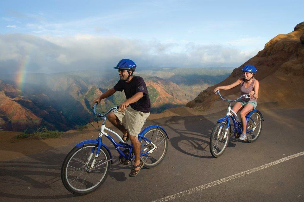 kauai waimea canyon biking