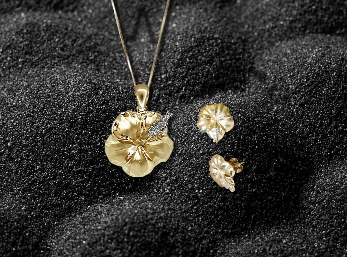 paradise collection hibiscus jewelry
