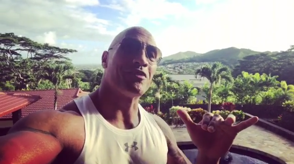 rock the troops dwayne johnson