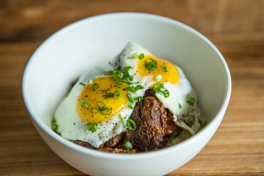 The Pint and Cork pork adobo moco pic