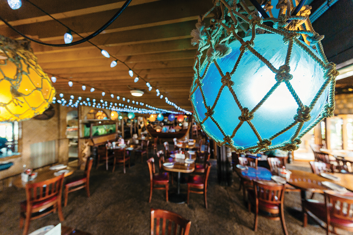 inside La Mariana Sailing Club