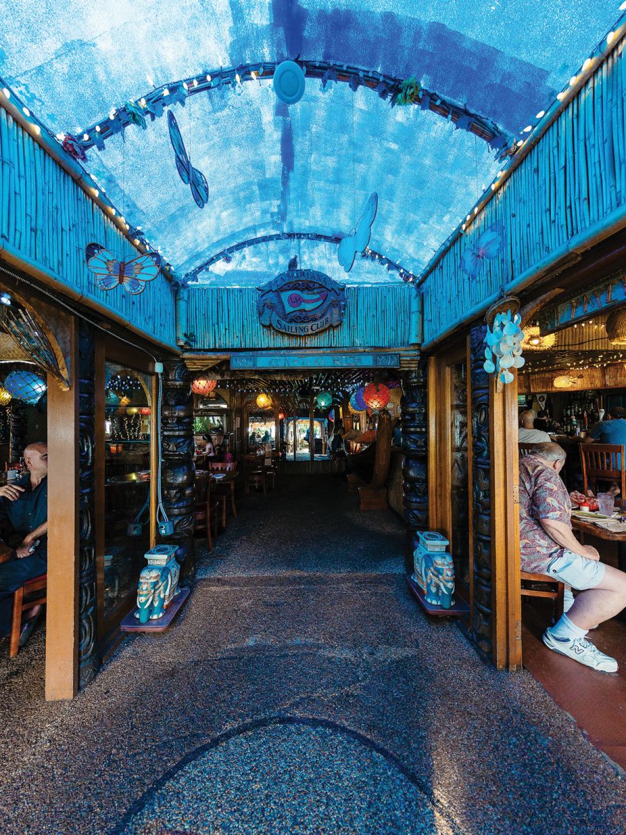 outside La Mariana Sailing Club