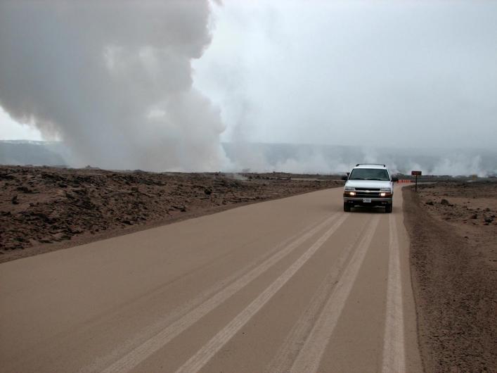 Truck at summit 4 16