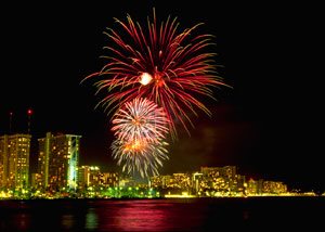 Waikiki Fireworks Jon Okuma