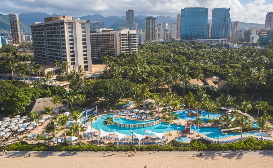 halekoa-pool aerial shot