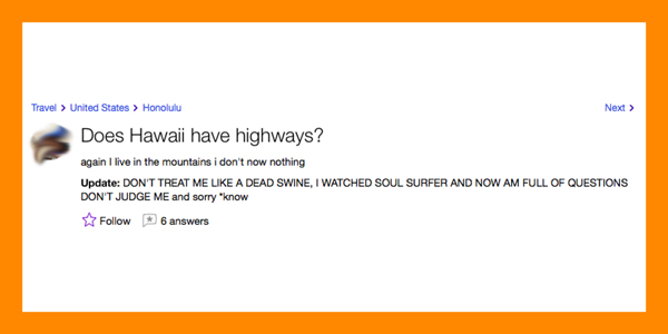 question hawaii highways