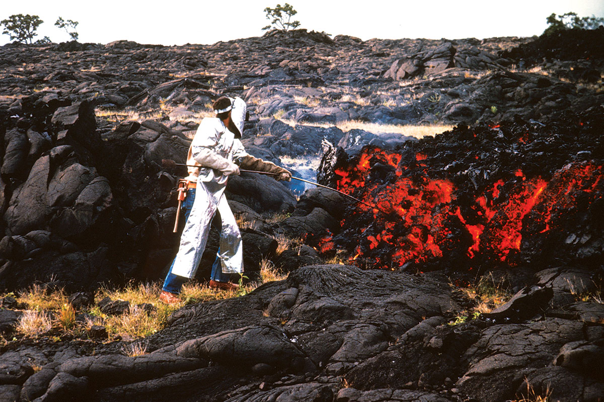 volcanologist
