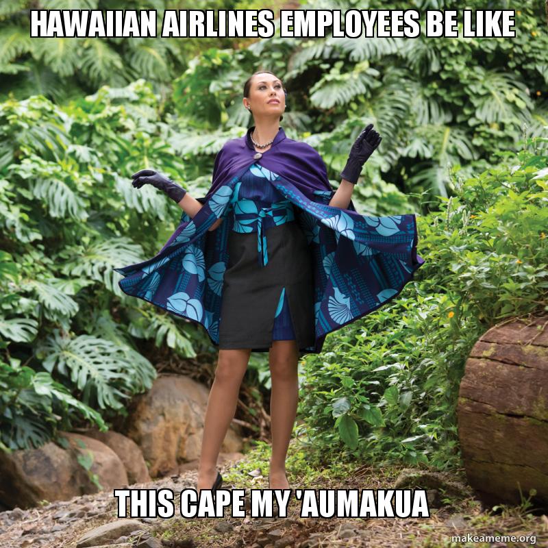 hawaiian airlines cape