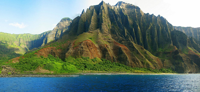 napali na pali coast