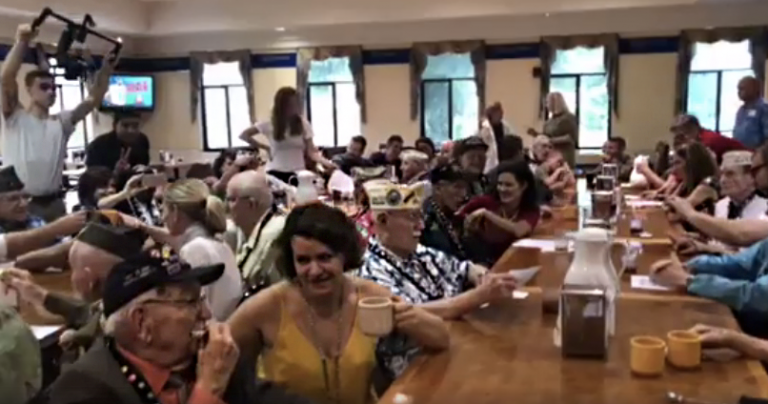 pearl harbor survivors mannequin challenge