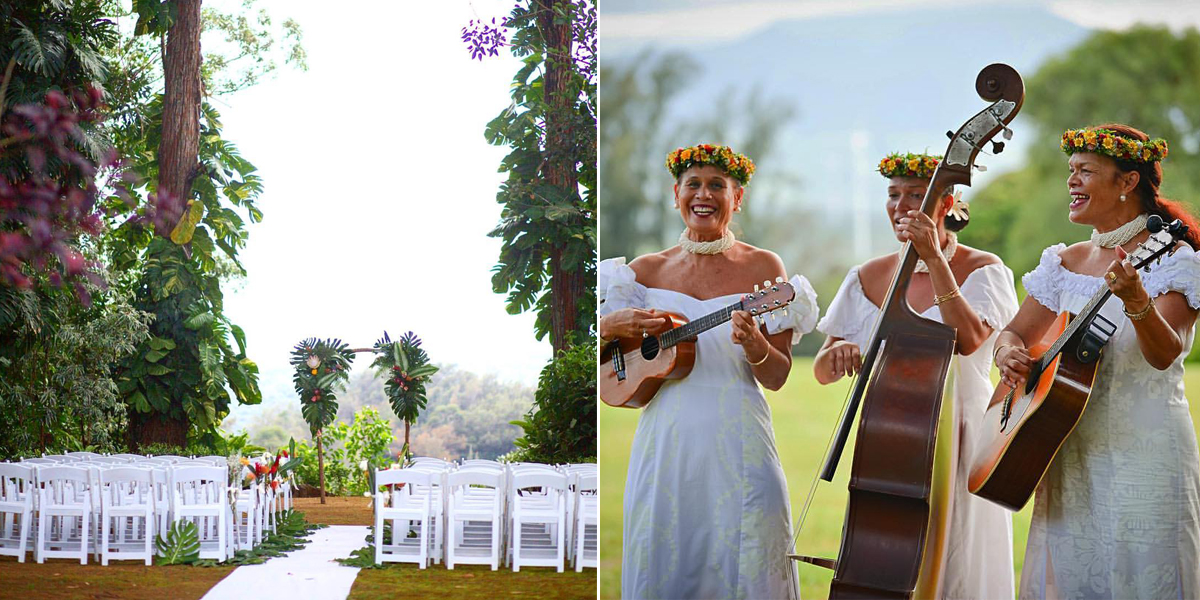 sunset ranch hawaii north shore weddings
