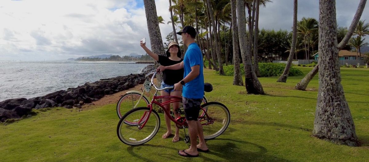 biking on kauai royal coconut coast