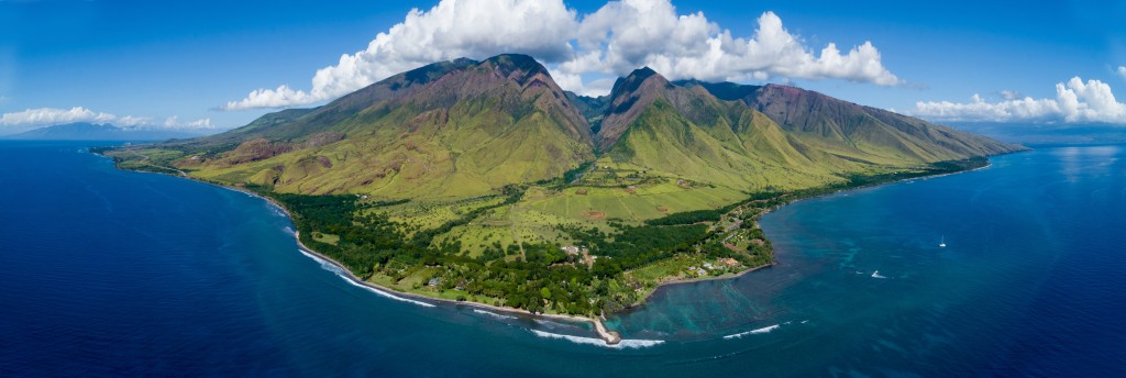 Aerial View Of Maui