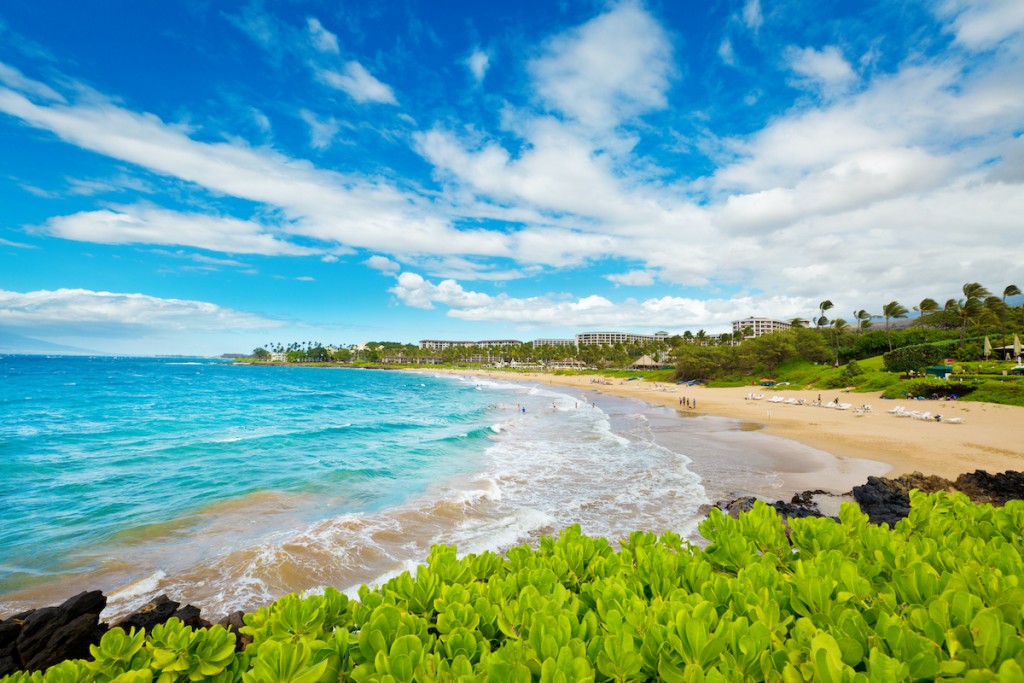 Wailea Beach Of Maui, Hawaii