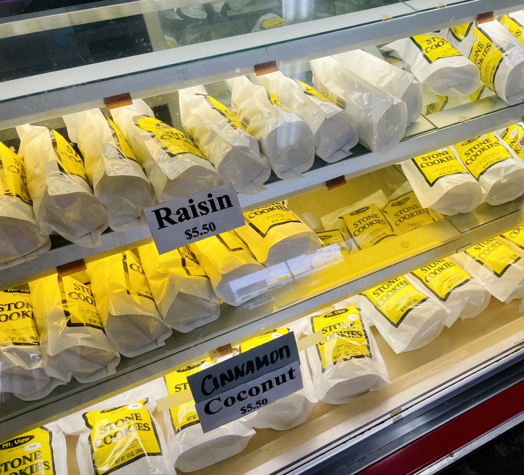 Stone Cookie Display