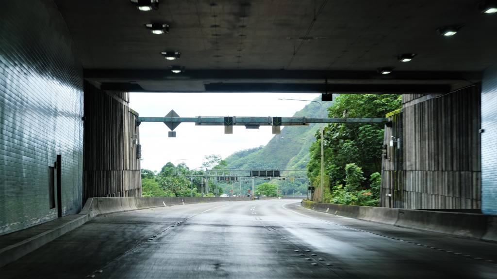 Tetsuo Harano Tunnel On H 3 Between Honolulu And Kaneohe, Oahu, Hi