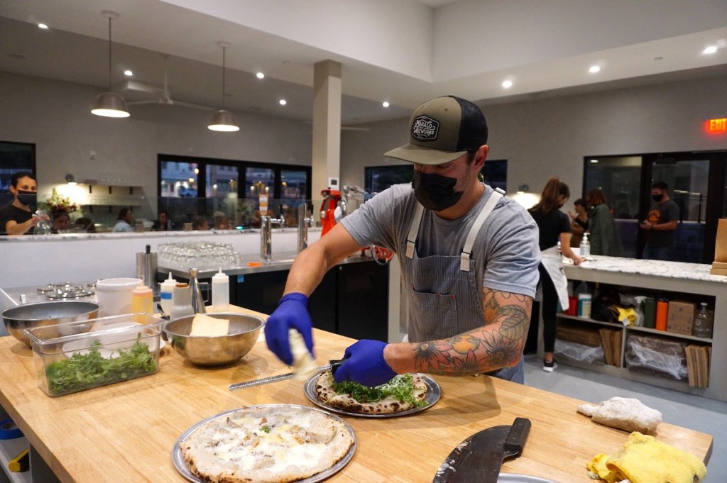 Marlow Pizza Interior Rebecca Pang