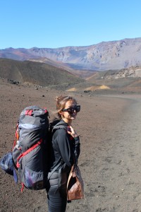 grace maeda hiking haleakala