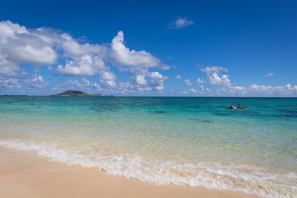 Kailua Beach Park, Oahu, Hawaii, Usa