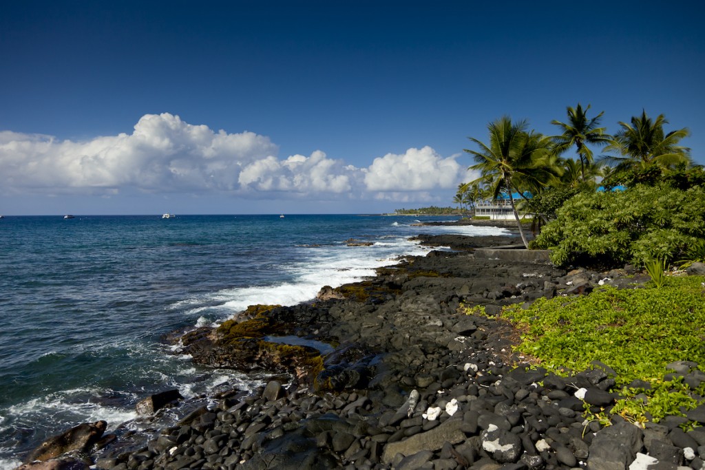 Kona Kailua Coastline