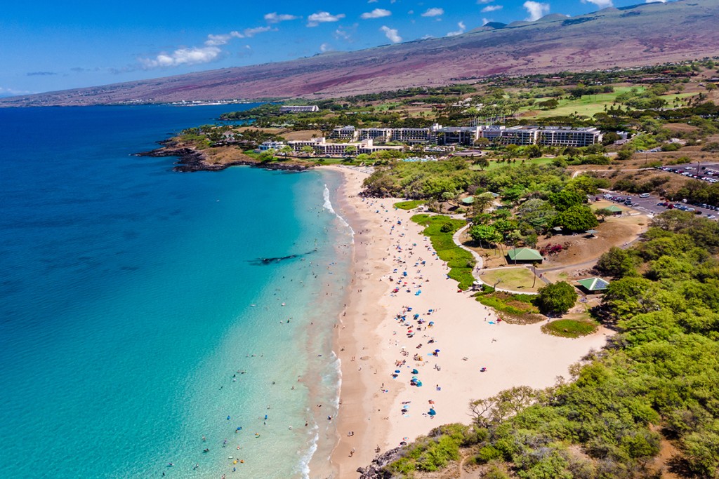 Hapuna Beach State Park Aerial View