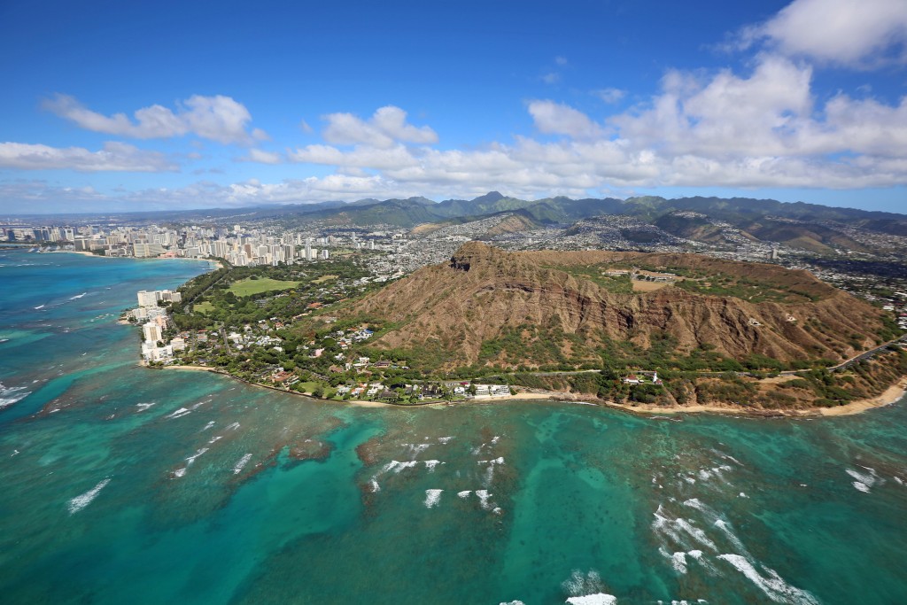 Honolulu And Diamond Head Crater