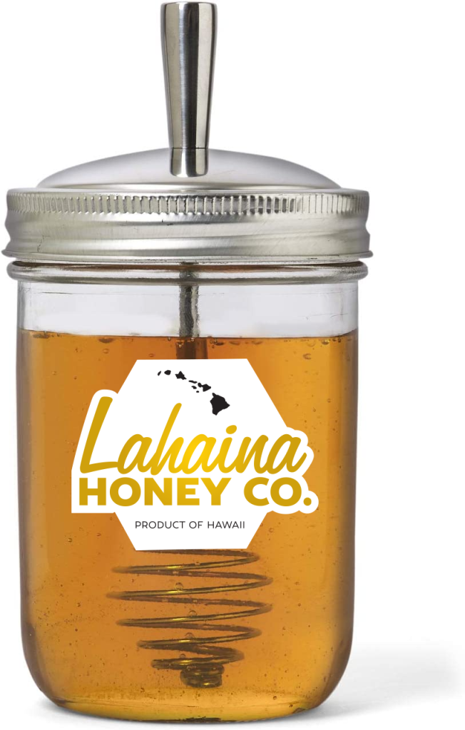 Lahaina Honey Co 16oz Honey With Stainless Steel Dipper