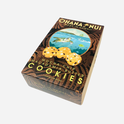 Ohana Nui Mocha Chip Macadamia Butter Cookies