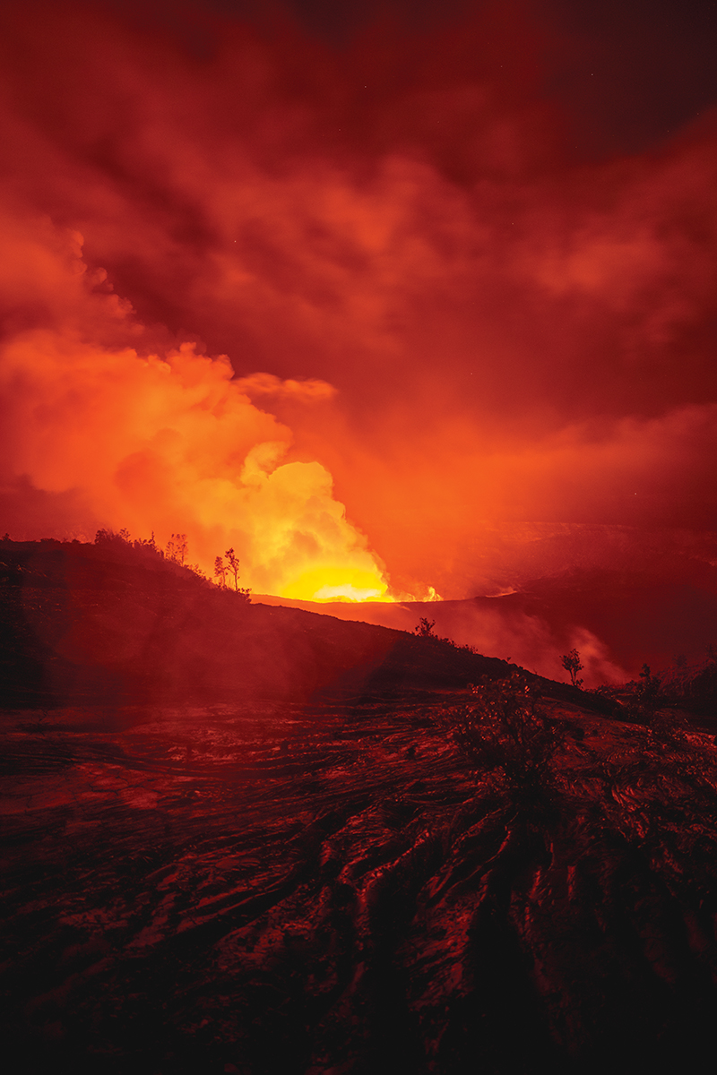 Hawaii's Kilauea Volcano Erupts For First Time In Over Two Years