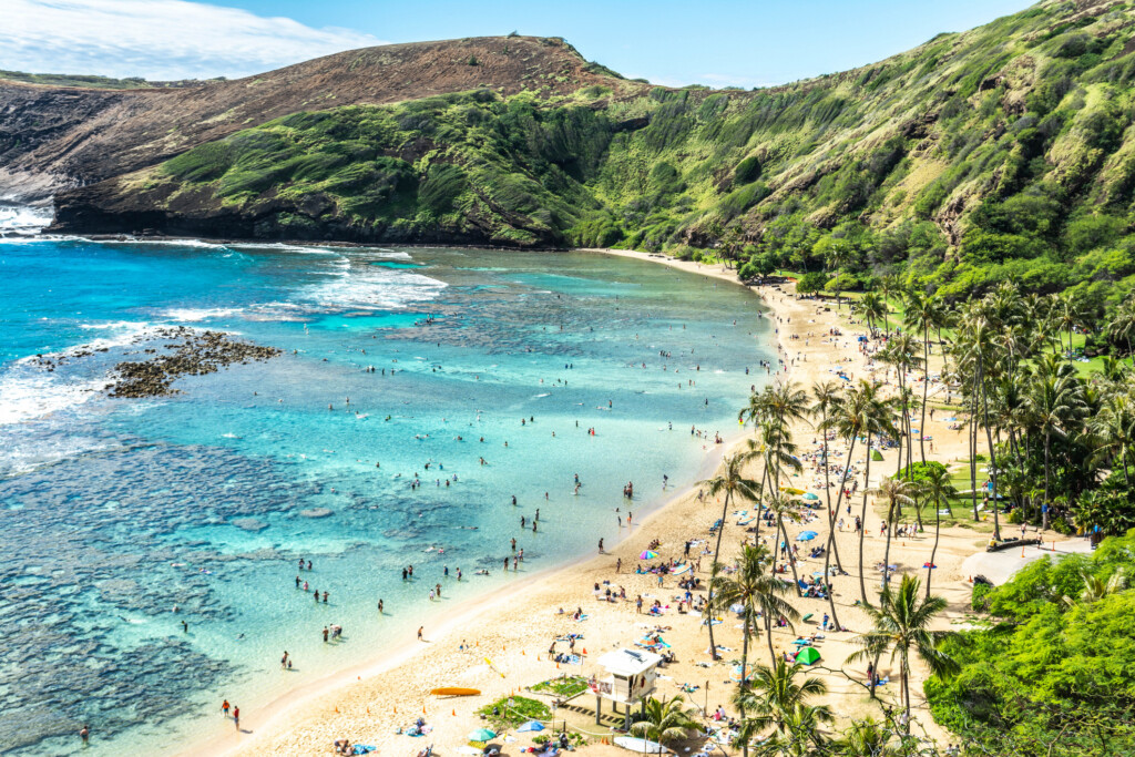 Hanauma Bay View, Hawaii, Usa