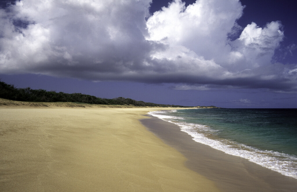 Usa Hawaii Molokai, Papohaku Beach.