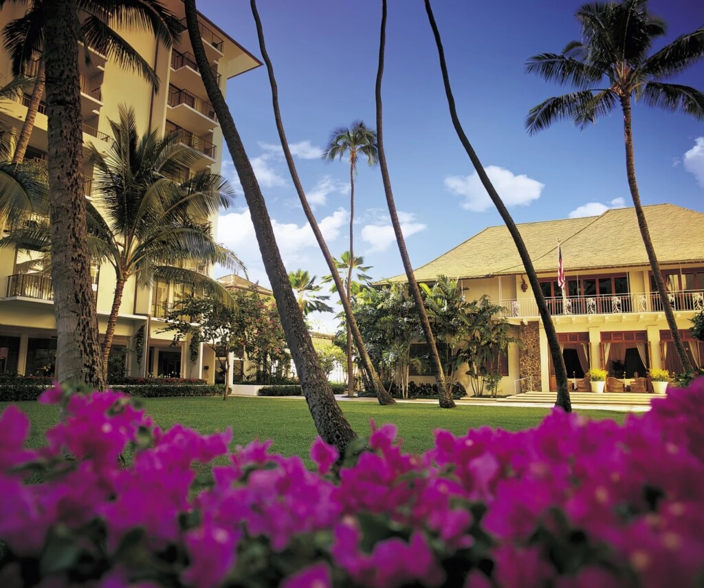 Halekulani Courtyard Entrance