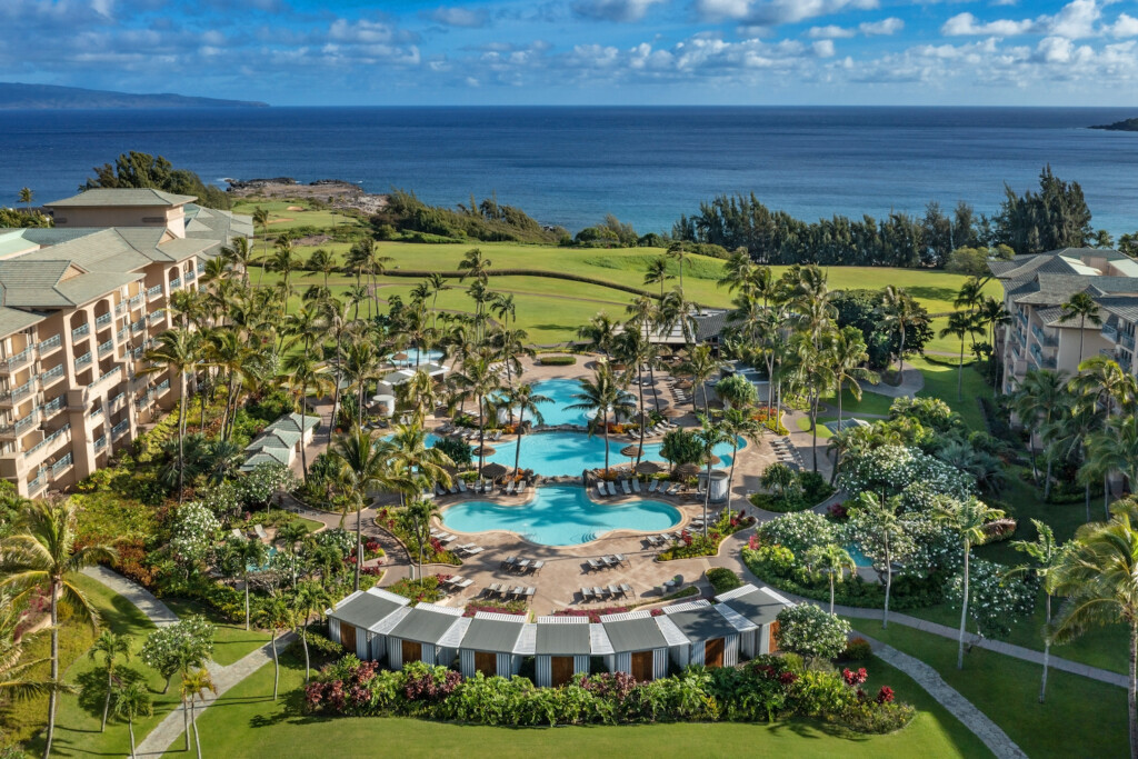 Aerial The Ritz Carlton Maui Kapalua