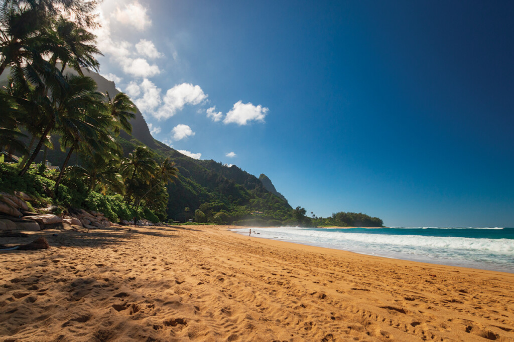 Tunnels Beach (makua Beach), Kauai, Hawaii, Usa