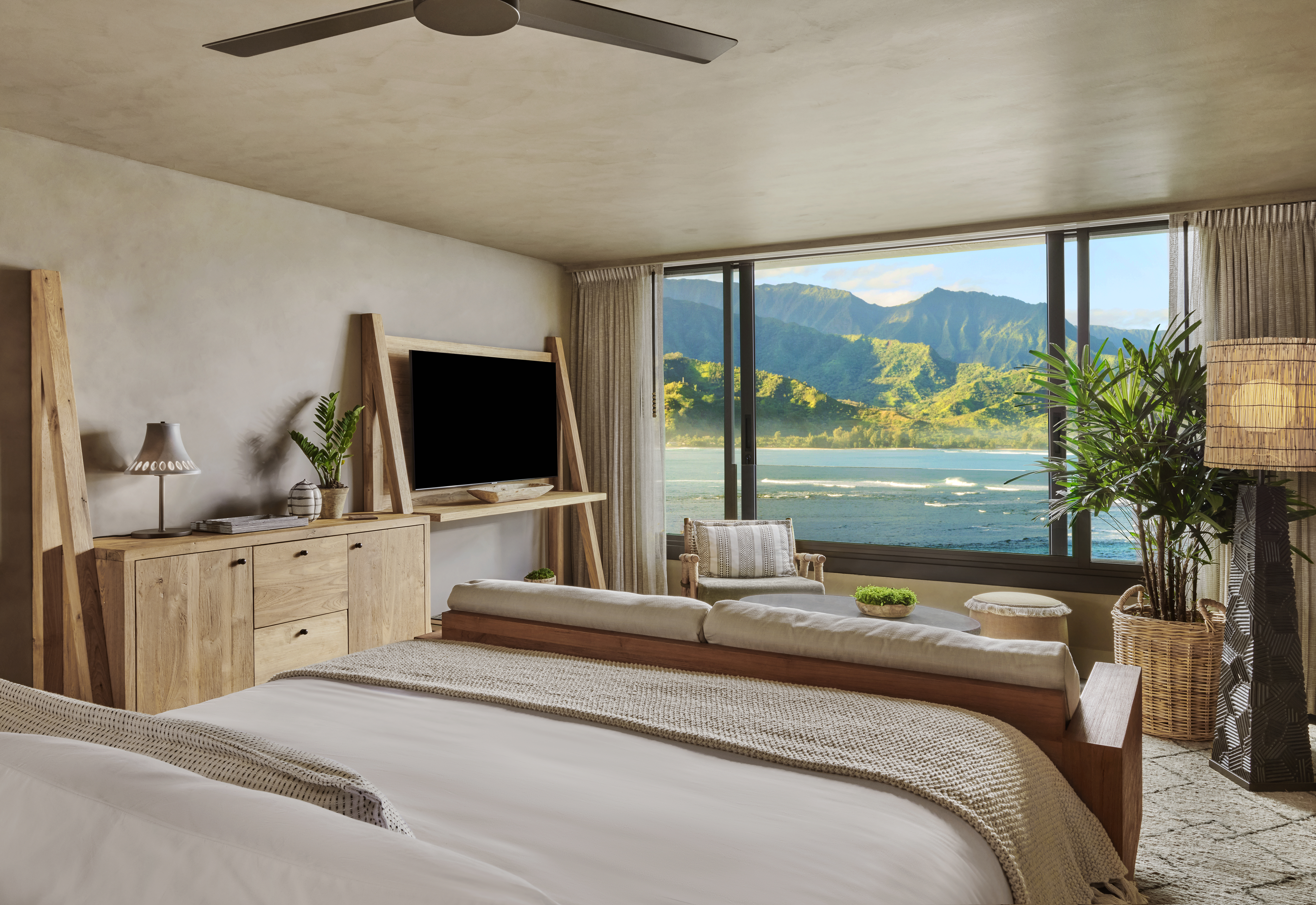 Photo from a room with a view of the ocean from 1 Hotel Hanalei Bay