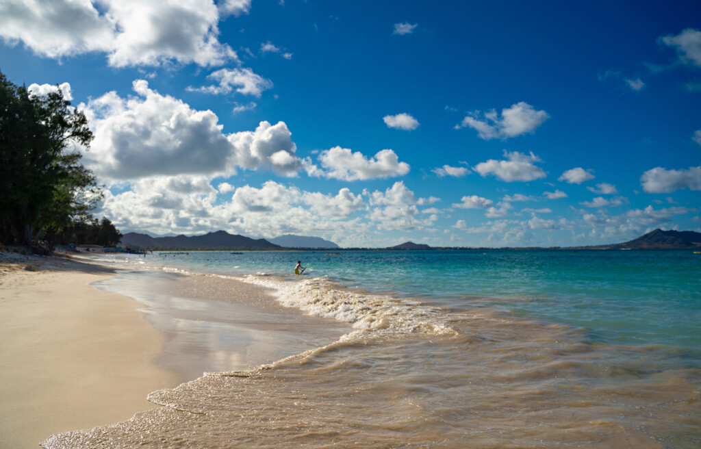 Kailua Beach In Hawaii