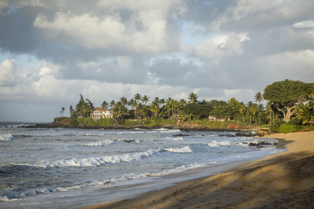 Beach Near Paia, Maui Island, Hawaii Islands.